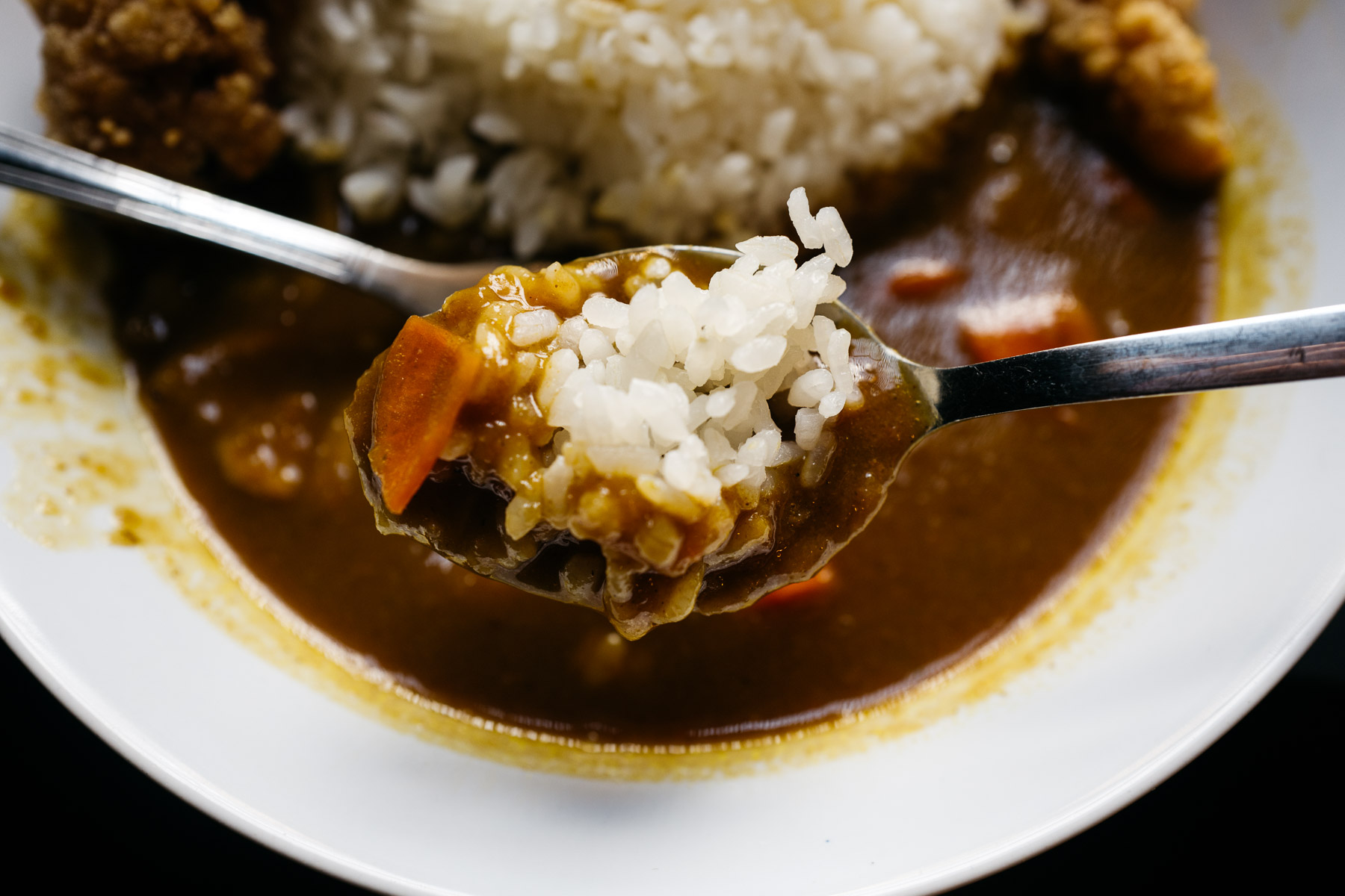 japońskie curry + smażony kurczak karaage